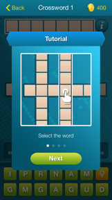 Crossword - classic word search puzzle game on english for lovers of games guess words, hangman and boggle screenshot