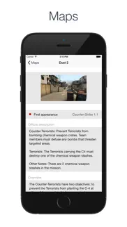 database for counter-strike: global offensive™ (weapons, guides, maps, tips & tricks) iphone screenshot 3