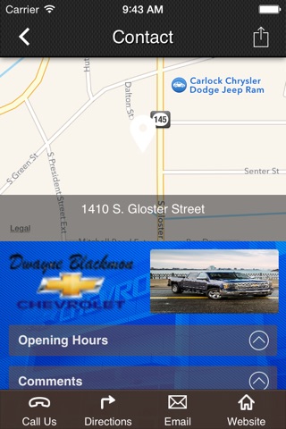 Dwayne Blackmon Chevrolet screenshot 2