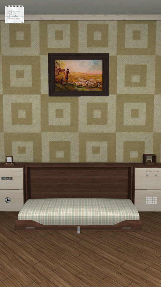 #3. The Impossible Room - The Most Difficult Room Escape, Hidden Object and Point and Click Adventure Game - Plan Your Way to Leave this Trap with Full of Tricky Riddles (iOS) By: Maruf Nebil Ogunc