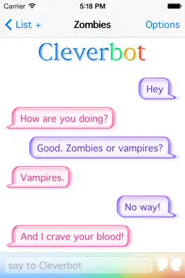 Game screenshot Cleverbot hack