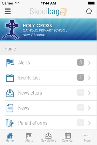 Holy Cross Primary New Gisborne - Skoolbag screenshot 2