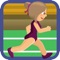 Fun Gymnastic girl endless runner game