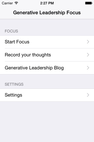 Generative Leadership Focus screenshot 3