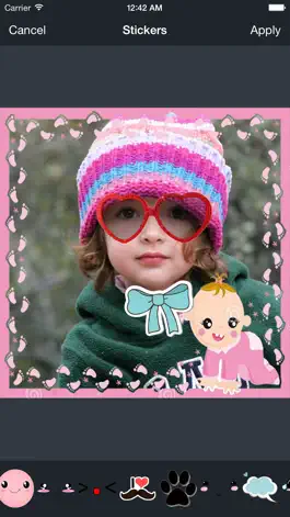 Game screenshot Lovely Photos -  For your beloved baby become beautiful and sparkling like an Angel!!! apk