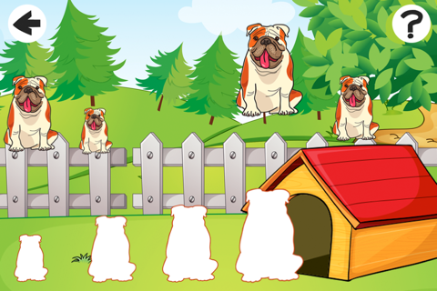 Animated Dog-s Sort-ing Game-s For Baby & Kids screenshot 2
