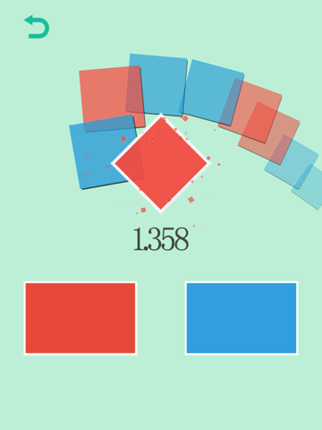Screenshot #4 pour Red vs. Blue - Don't Tap Wrong The Color Tiles