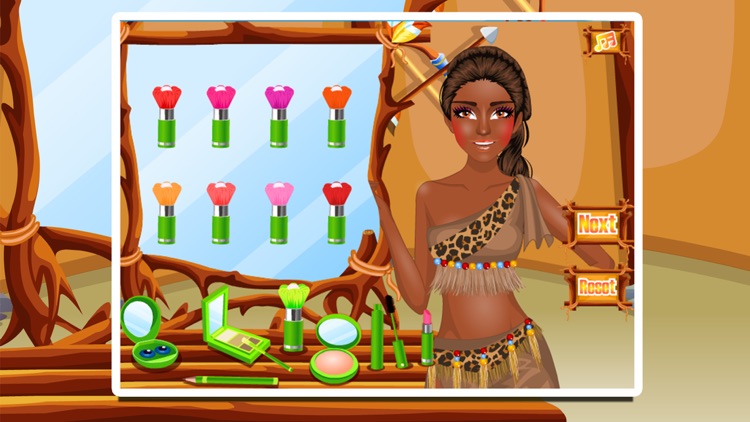 Tribal Girl Dressup