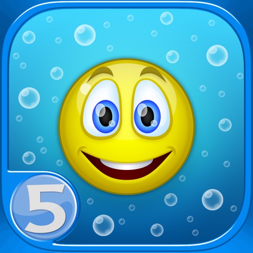 Aqua Smileys Free Icon