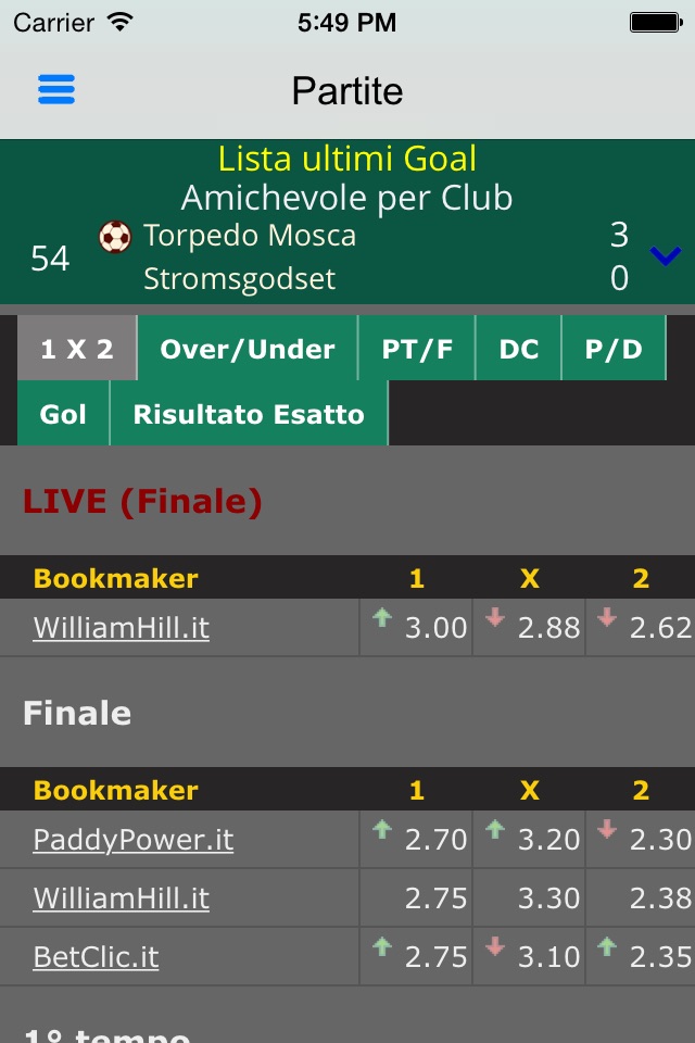 Diretta365 - Football Livescores screenshot 3