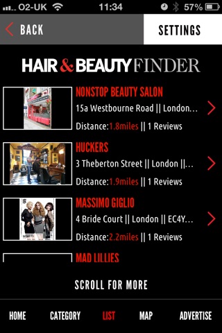 Hair and Beauty Finder screenshot 3