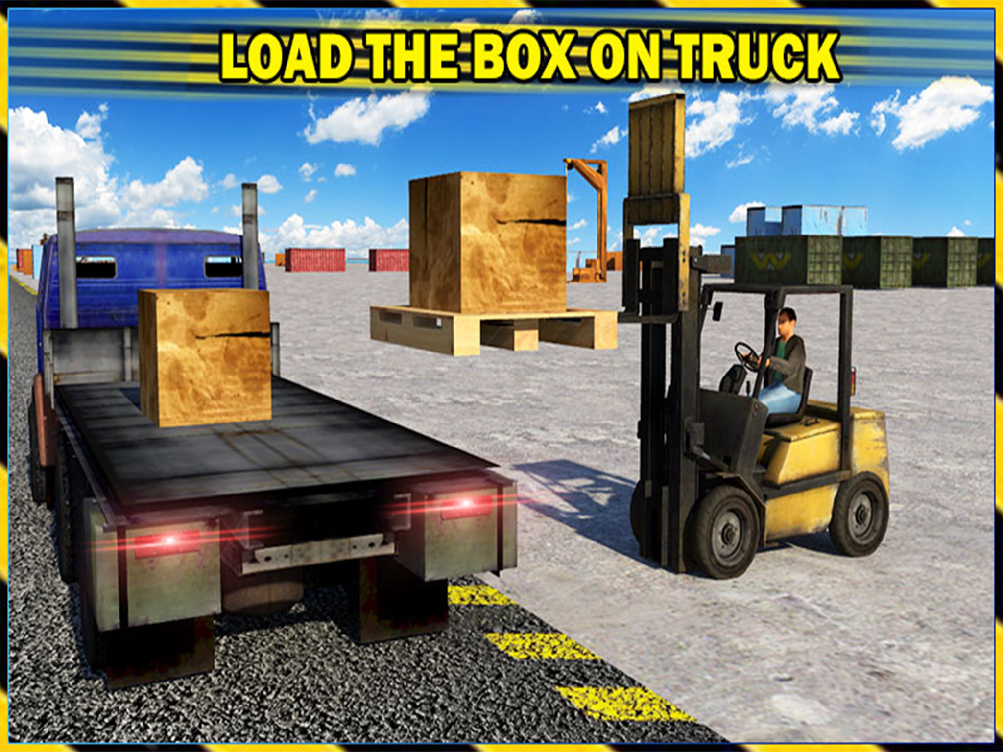 Forklifter Simulator 3D - Truck Driving and Parking Practise screenshot 8