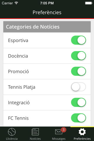 Federació Catalana de Tennis screenshot 3