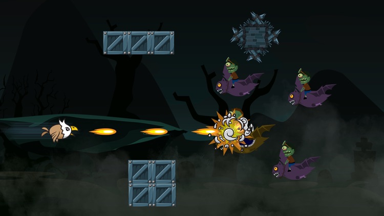 Avians vs. Zombie-s – Ghost Birds Flying on the Graveyard of the Un-Dead screenshot-4