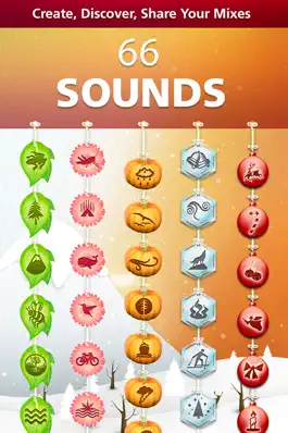 Game screenshot Relax Melodies Seasons Premium: Mix Rain, Thunderstorm, Ocean Waves and Nature Ambient Sounds for Sleep, Relaxation & Meditation apk