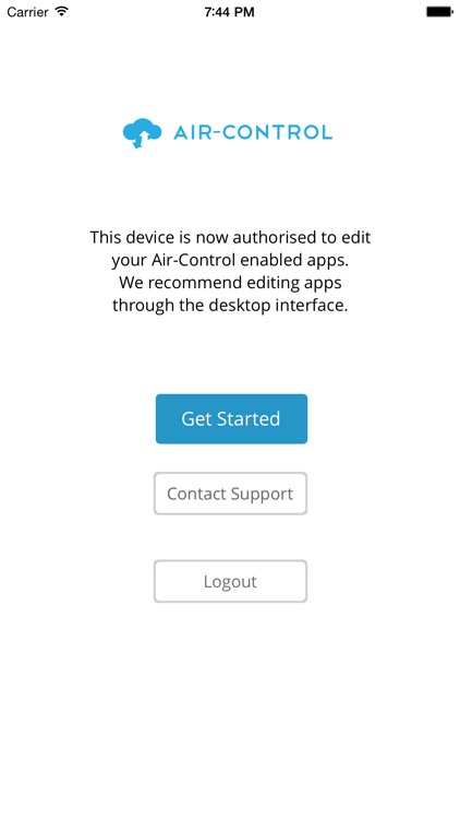 Air-Control Authenticator