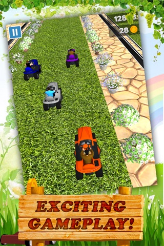 3D Lawn Mower Racing Game PRO screenshot 2
