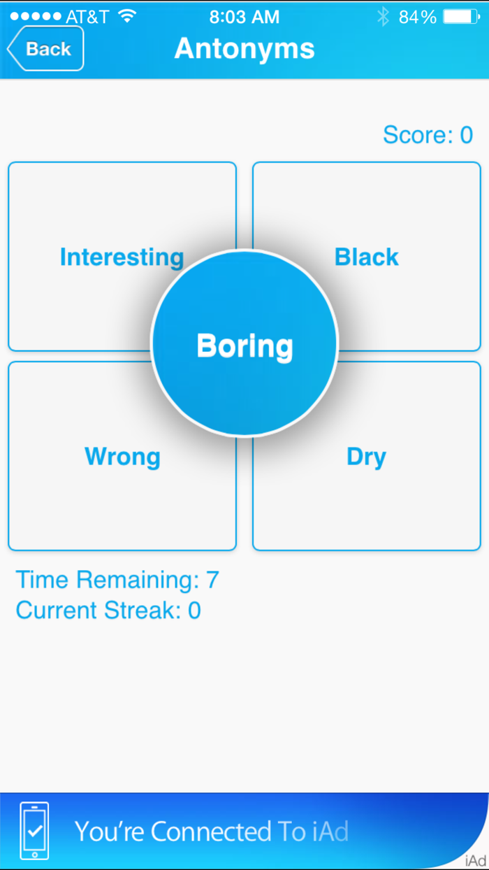 Synonyms and Antonyms
