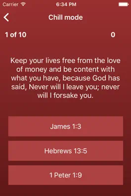 Game screenshot Know your bible? The bible verse quiz! apk