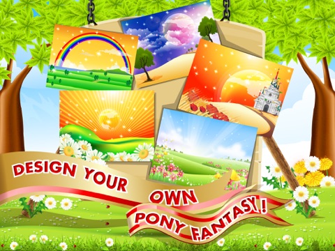 a magic pet pony horse world - dress up your cute little pony free айпад изображения 2