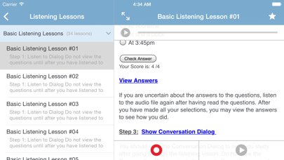 TalkEnglish Offline Version for iPad/iPhone/iPod Screenshot