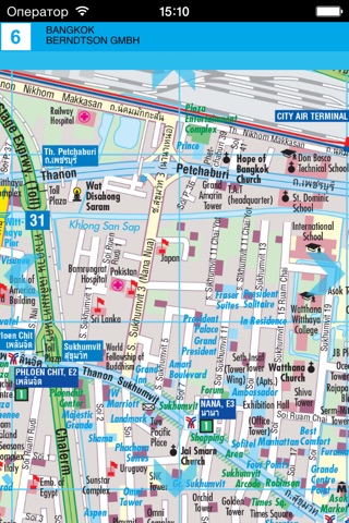 Бангкок. Карта города screenshot 4