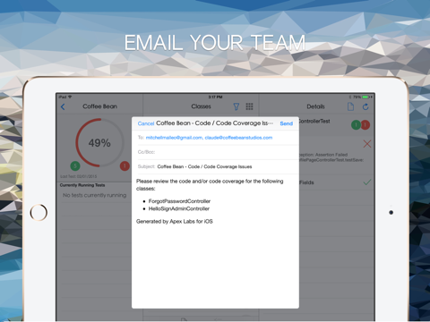 Screenshot #6 pour Apex Labs - Test Coverage for Salesforce.com