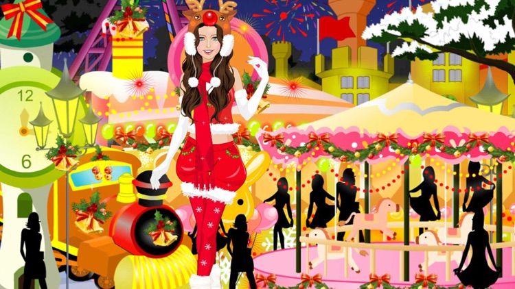 Dress Up - Christmas Girls screenshot-4