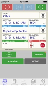 Drivers Log screenshot #1 for iPhone
