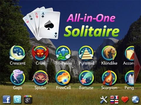 Screenshot #4 pour Solitaire Tout-en-Un