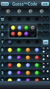 Guess the Code! screenshot