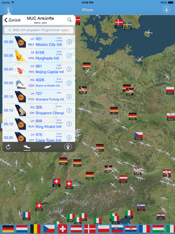 Screenshot #5 pour Flughafen DE Airport  iPlane Fluginformationen