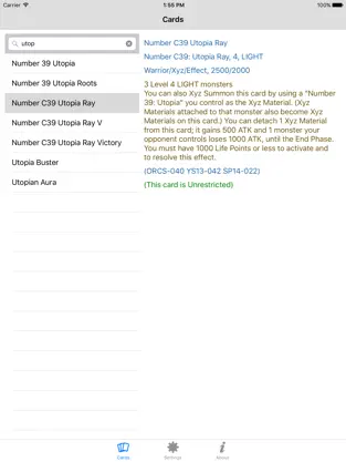 Captura 2 Rules Reference for Yu-Gi-Oh! iphone