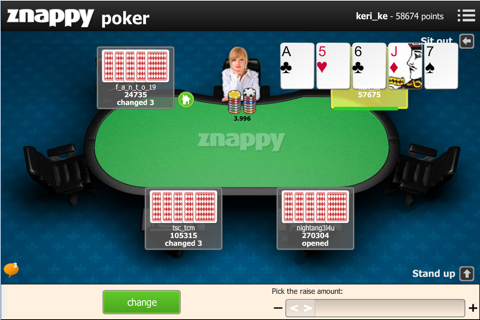 Poker Znappy screenshot 2