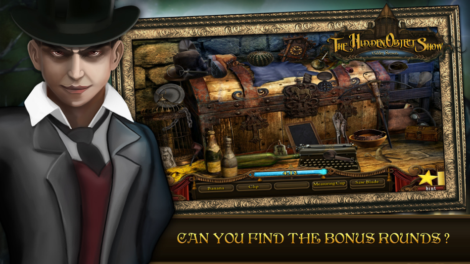 #4. The Hidden Object Show (iOS) 由: Gogii Games Corp.