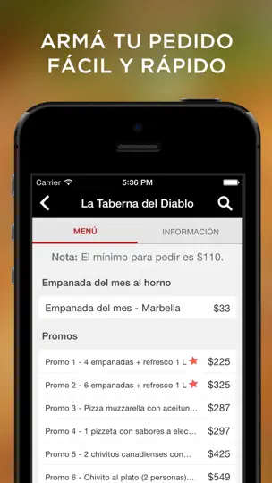Captura de pantalla de La Taberna Del Diablo en iPhone 3