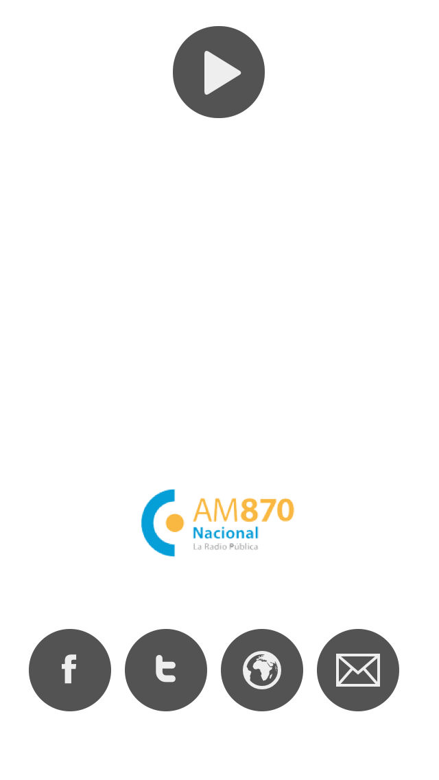 Radio Nacional - AM870 iPhone screenshot