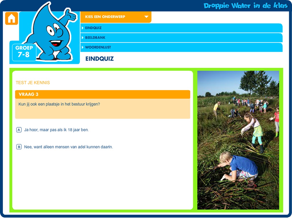 Droppie Water in de klas screenshot 4