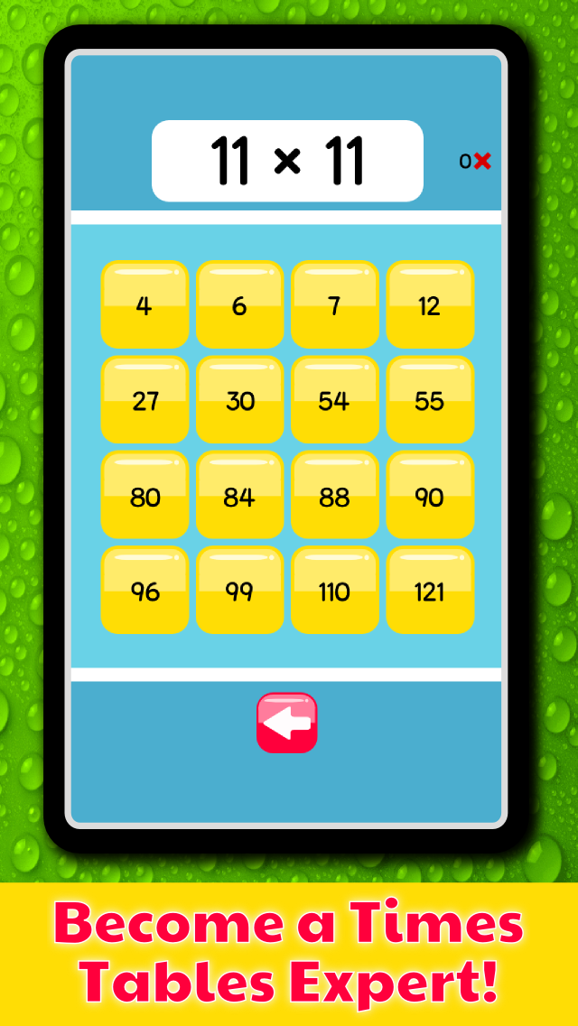 Screenshot #1 pour Multiplication Test de Vitesse. Devenir un Maître de la Multiplication!