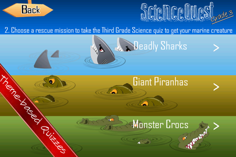 Science Quest  - Third Grade Quiz screenshot 2