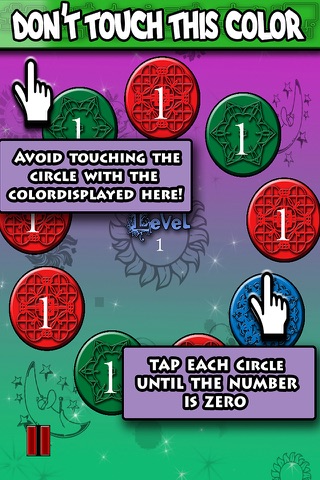 Colors Skip-Wheel Challenge. screenshot 2