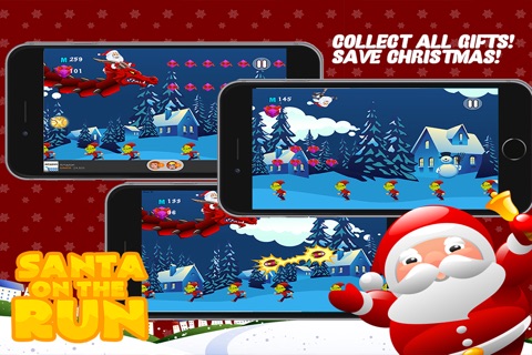 Santa on the Run Free: The Impossible Christmas Mission Game screenshot 3