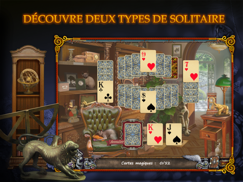 Screenshot #5 pour Solitaire Mystery: Stolen Power HD