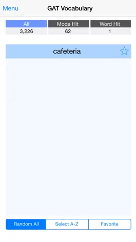 Game screenshot GAT Vocabulary Flashcards Lite mod apk