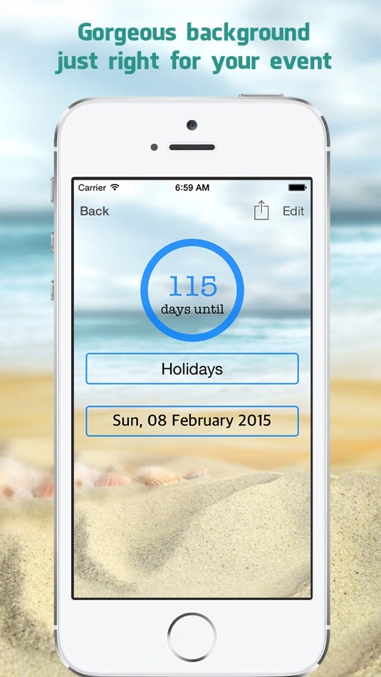 #1. Days Left - Countdown to Event Date (iOS) 由: Istiak Islam