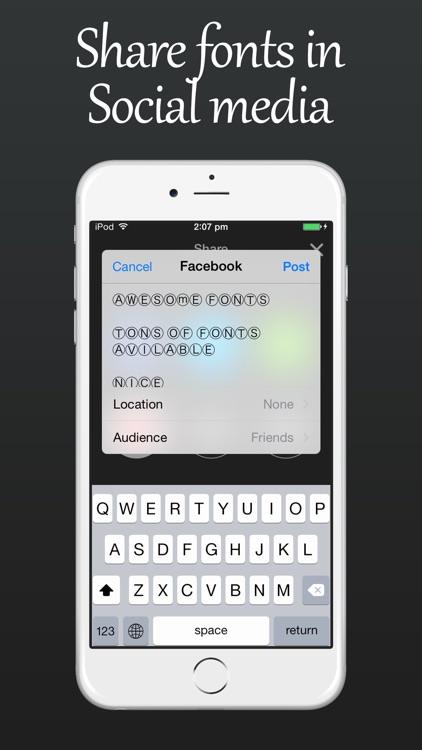 Fancy Fonts Pro - Cool fonts for iOS8 !!