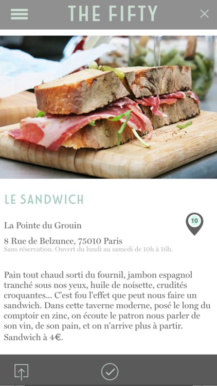 The Fifty - Les 50 meilleurs plats de Paris screenshot-4