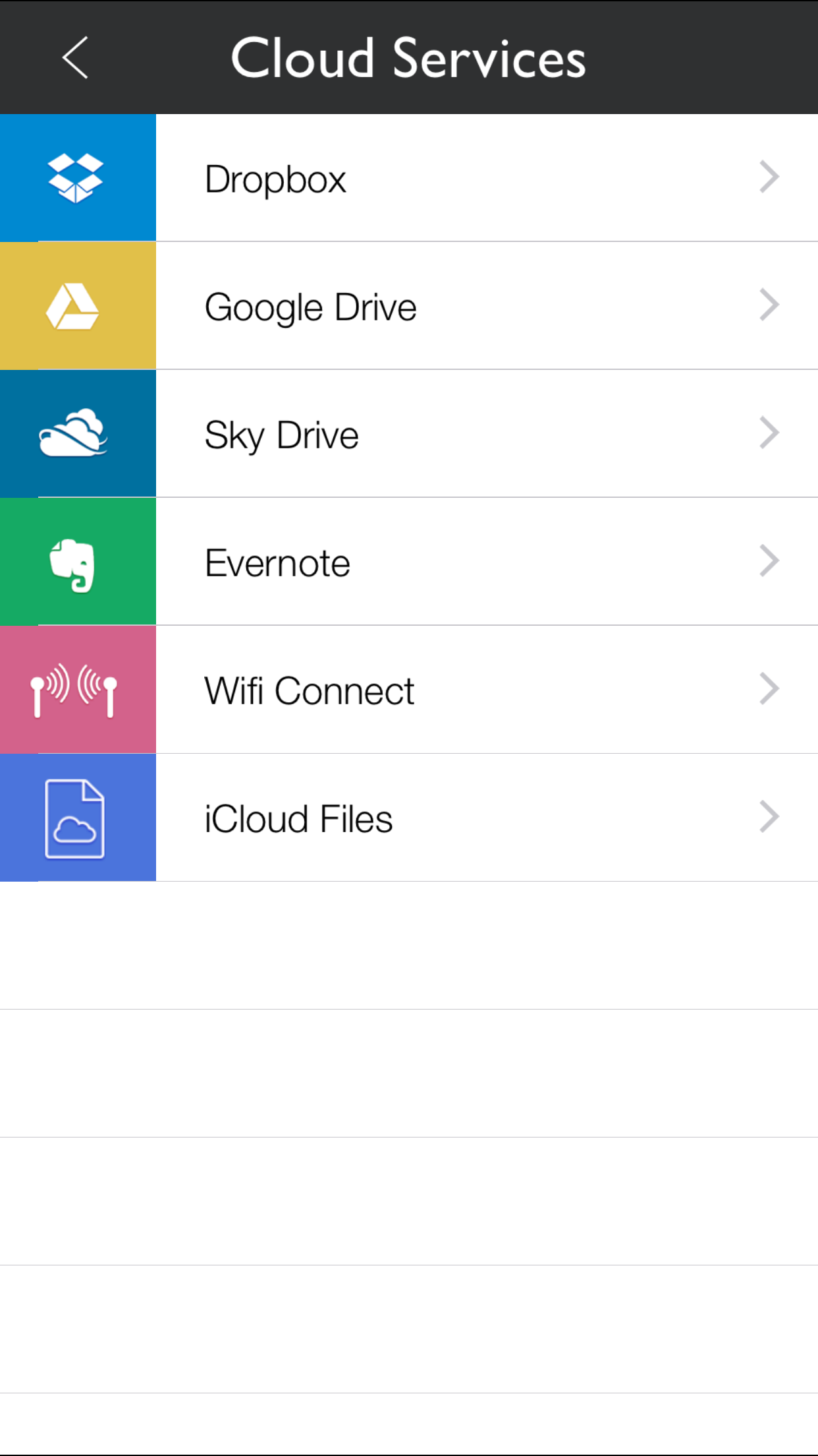 برنامج قراءة الملفات و تحميل لل مايكروسوفت ورد و الاكسل و النصوص للايفون و الايباد Reader For Microsoft