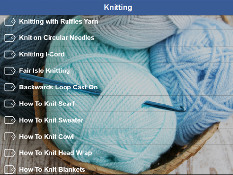 Screenshot #6 pour How To Knit - All The Instruction, Tips and Advice You Need To Learn How To Knit