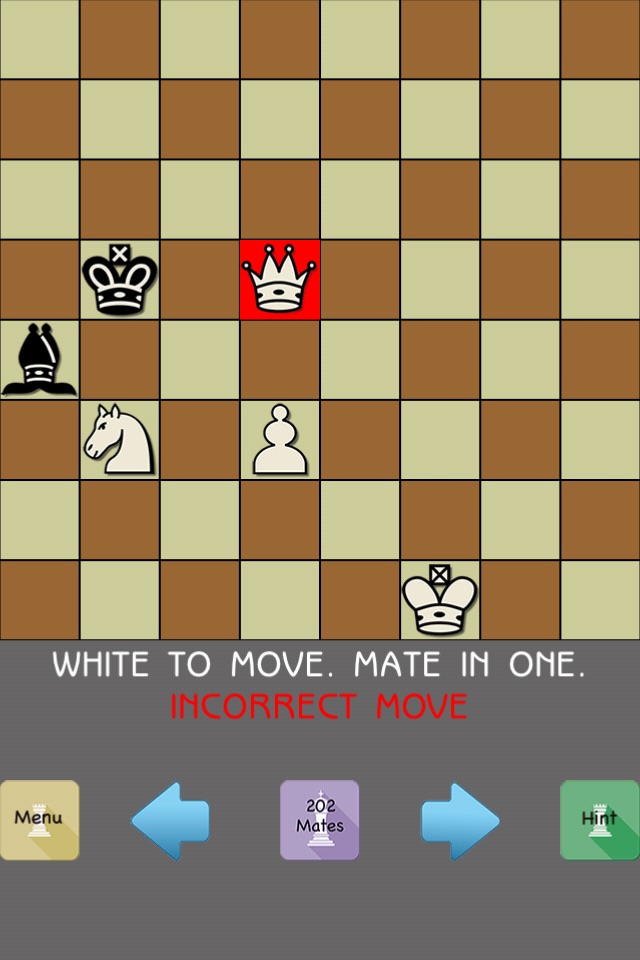 202 Chess Mate In ONE - 101 Chess Puzzles FREE screenshot 2